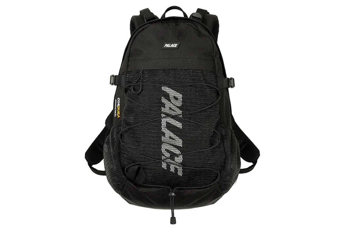 Pre-owned Palace Cordura Eco Hex Ripstop Backpack Black