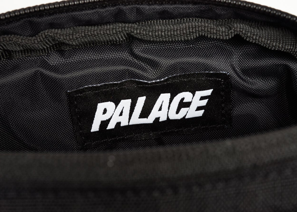 Palace Cordura Mini Waist Pack Black Men's - SS21 - US