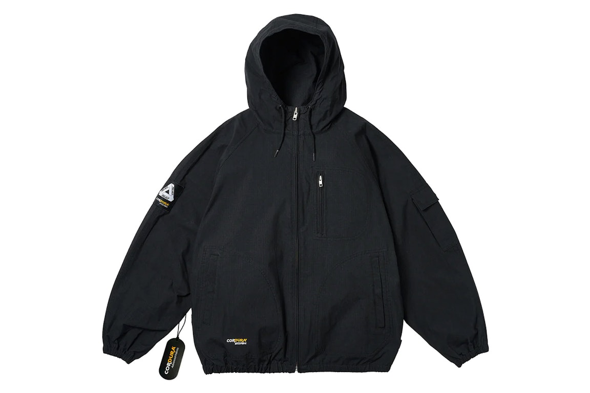 Pre-owned Palace Cordura Nyco Rs Jacket Black