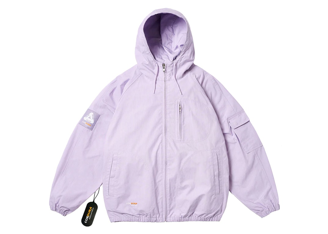 Pre-owned Palace Cordura Nyco Rs Jacket Bloom Purple