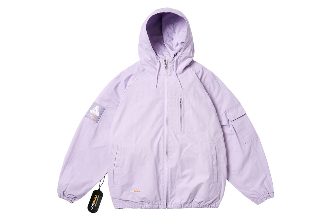 Pre-owned Palace Cordura Nyco Rs Jacket Bloom Purple