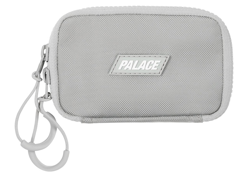 Pre-owned Palace Men's Cordura Rs Coin Wallet In Ghost Gray