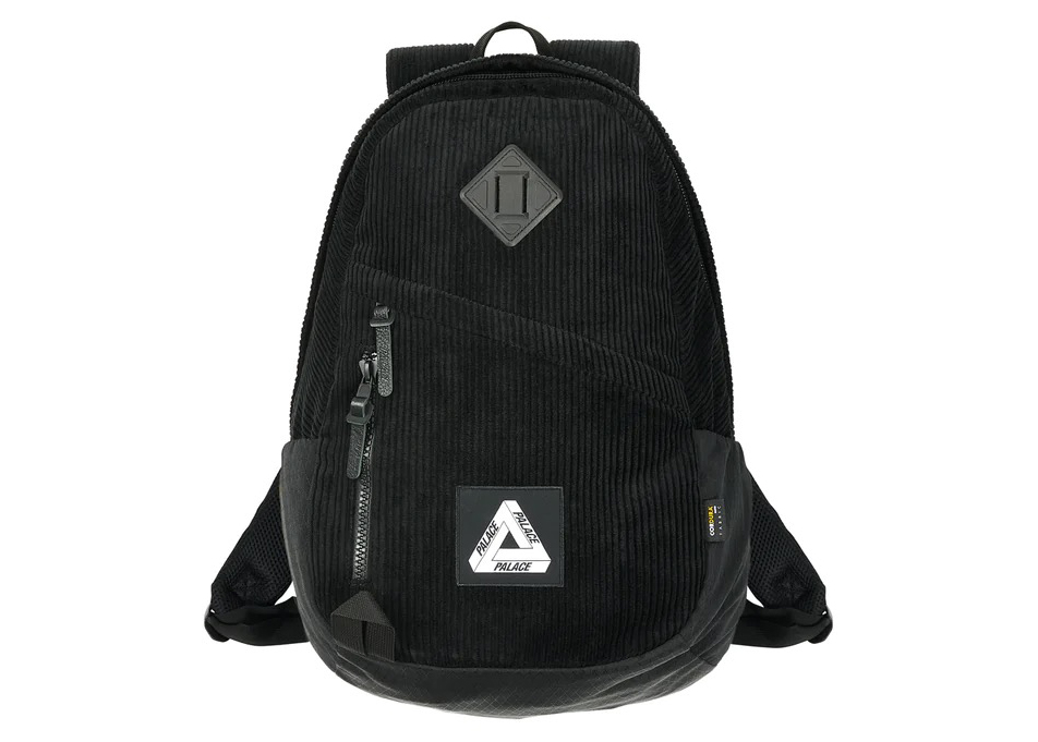 Palace Corduroy Backpack Black