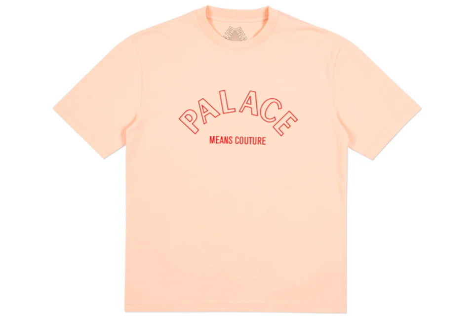 Palace Couture T-Shirt Peach