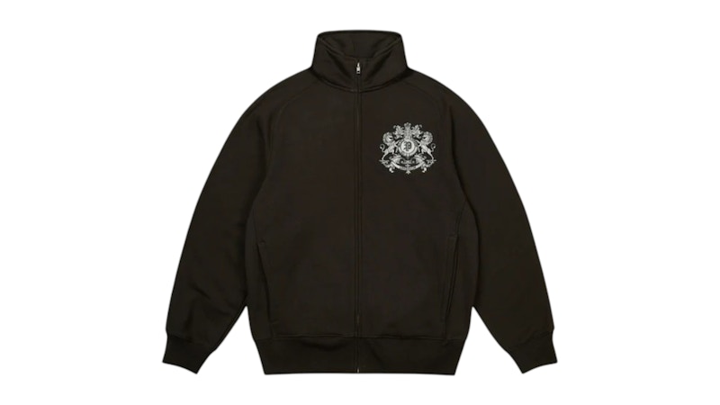 Palace Crest Sweat Black Men's - FW25 - US