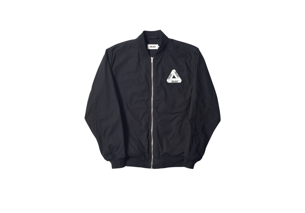 Palace Cripstop Bomber Black/White Men's - Summer 2017 - US