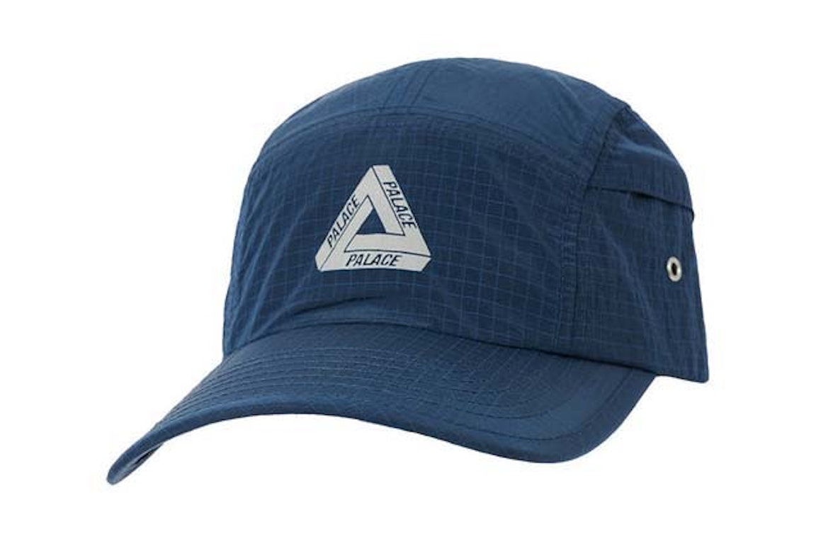 Pre-owned Palace Cripstop Grid 4g Cap Navy