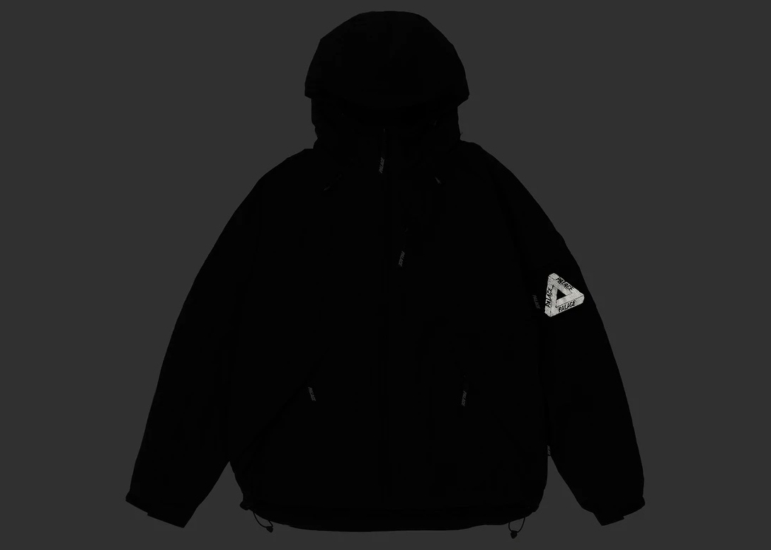 Palace Cripstop Grid Jacket Black Men's - SS22 - US