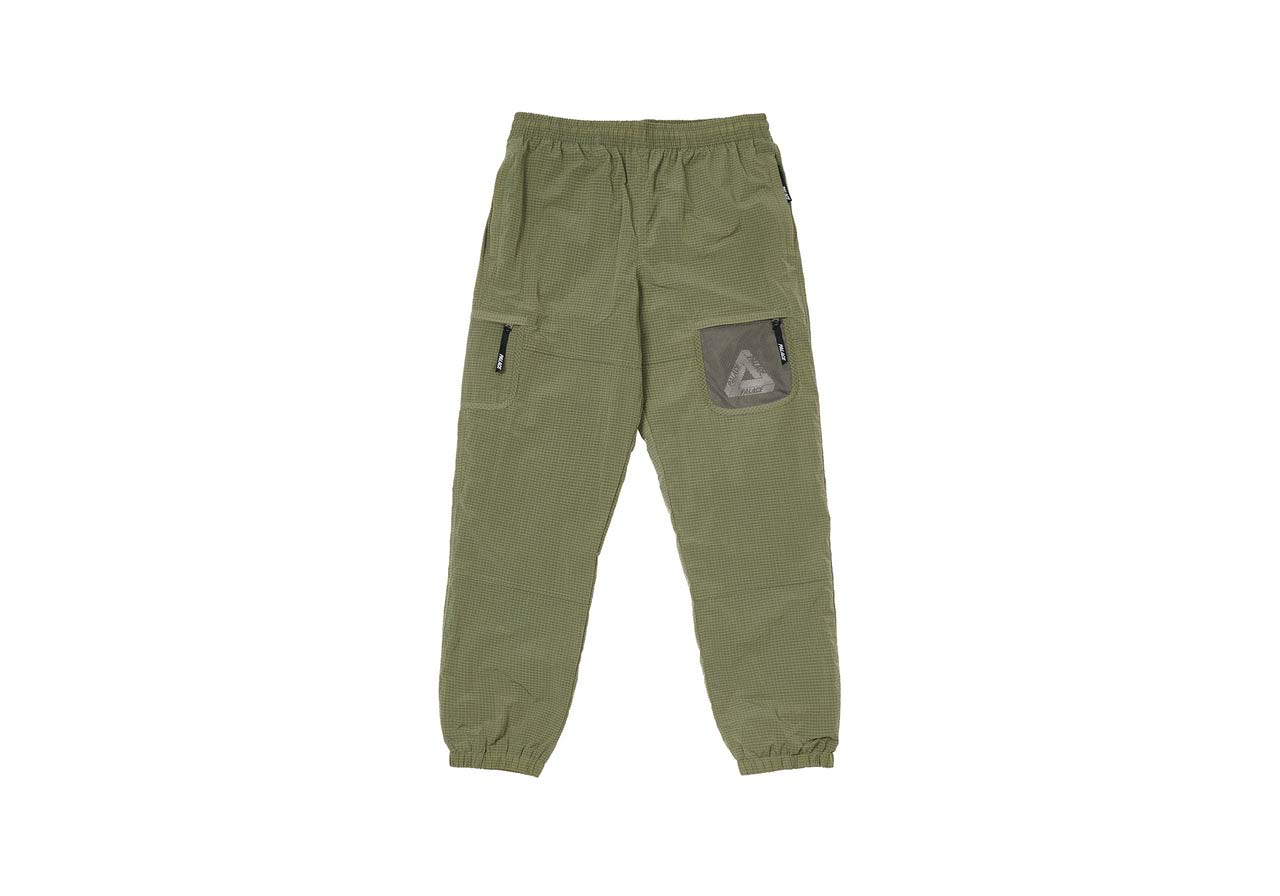 Palace Cripstop Grid Joggers Olive メンズ - SS22 - JP