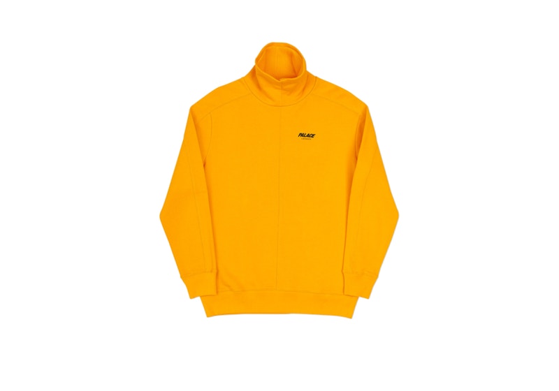 Palace Custom Roll Neck Yellow Men's - Winter 2017 - US