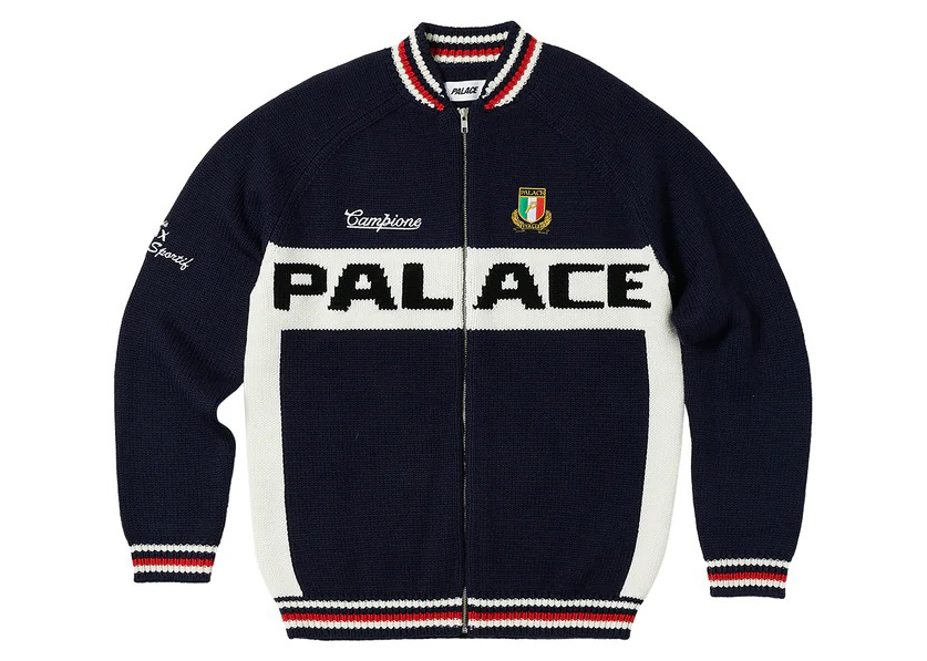 Palace Cycle Knit Navy Men's - SS23 - US