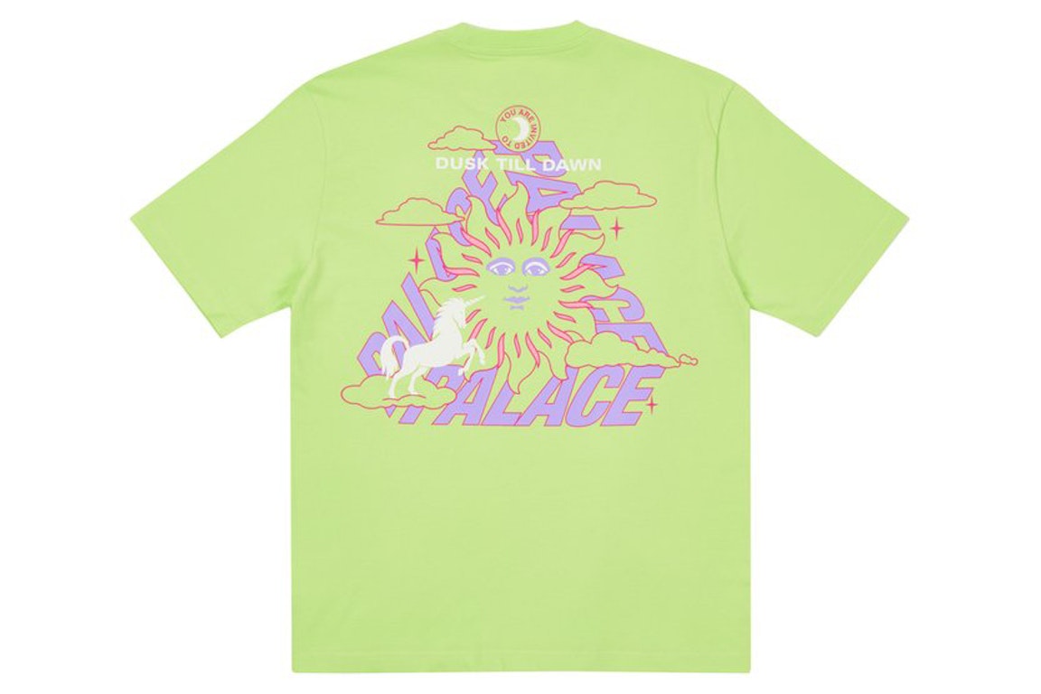 Pre-owned Palace Da One T-shirt Light Lime