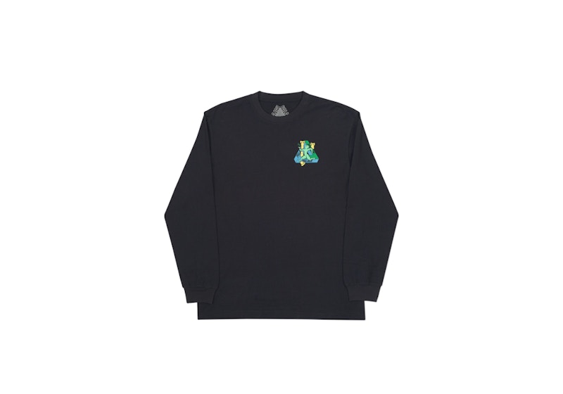 Pre-owned Palace Men's Dancing Man Longsleeve In Black