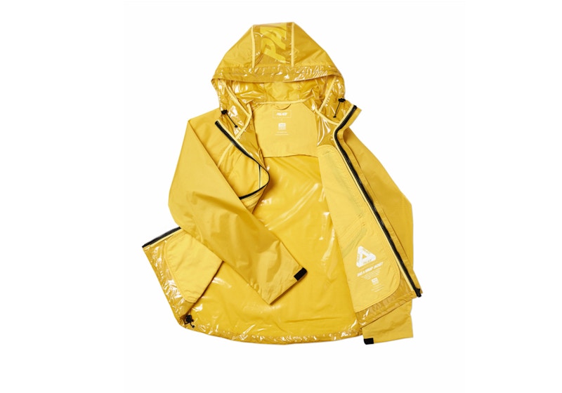 Palace Das A Wrap Jacket Yellow Men's - SS20 - US