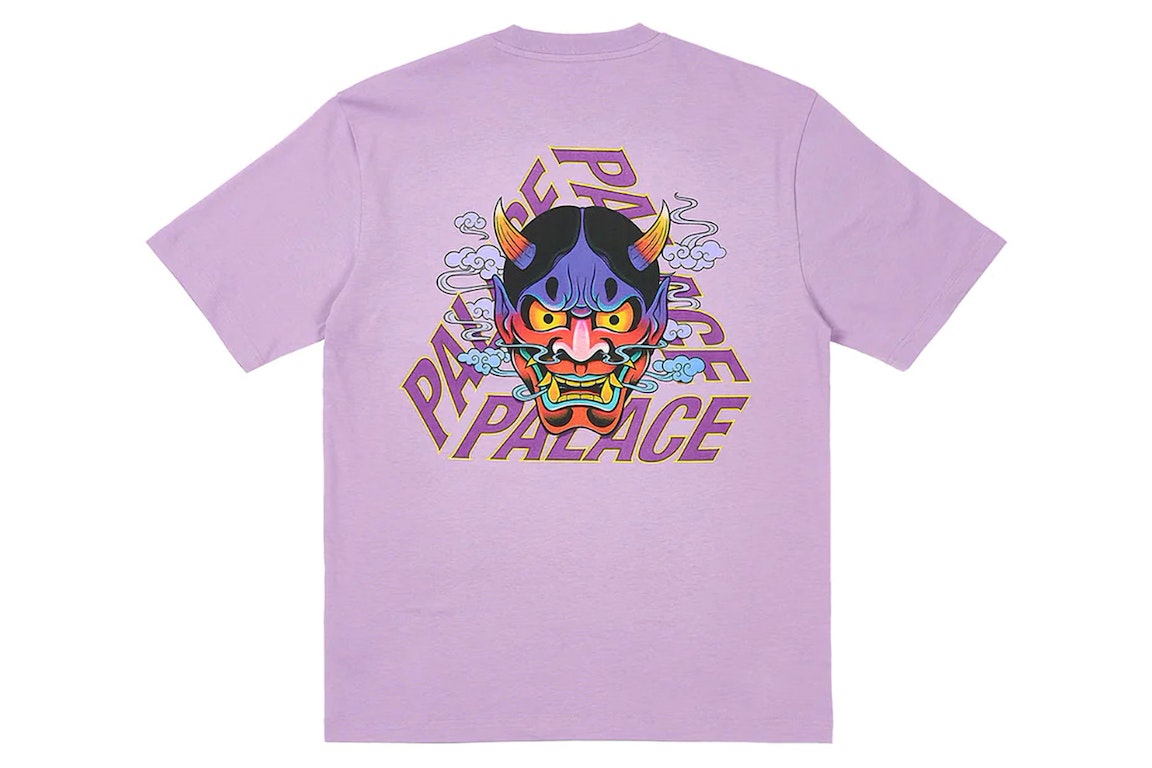 Pre-owned Palace Demon P3 T-shirt Purple