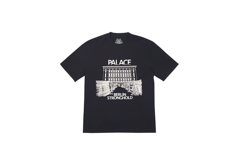 Palace Denied Entry T-Shirt Black/White メンズ - FW17 - JP