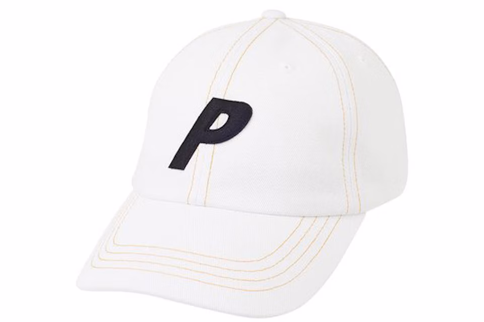 Palace Denim P 6-Panel White