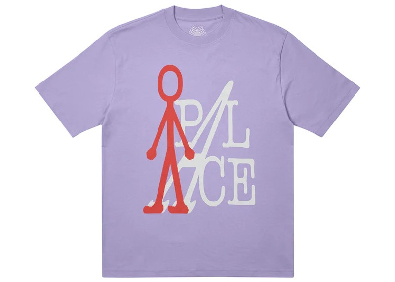 Pre-owned Palace Men's Diet Bredda T-shirt In Violet