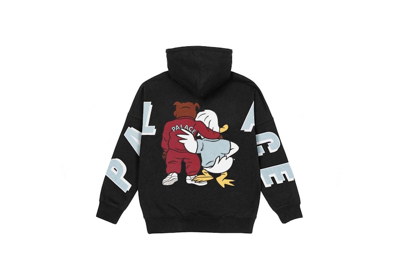 Palace Dog And Duck Drop Shoulder Hood Black