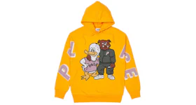 Palace Dog And Duck Drop Shoulder Hood Yellow