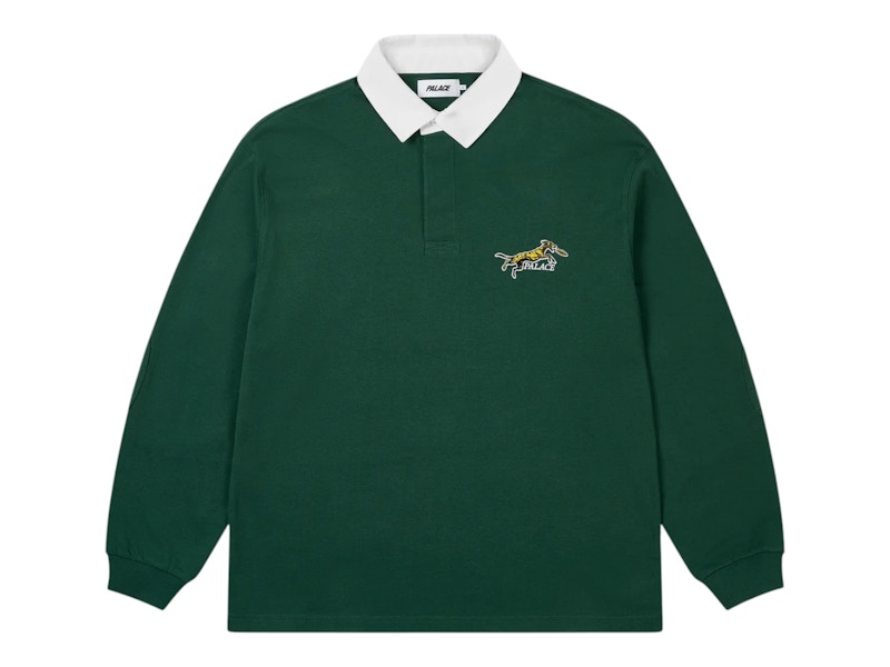 Pre-owned Palace Men's Dog Rugby In Racey Green