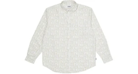 Palace Domino Print Oxford Shirt White