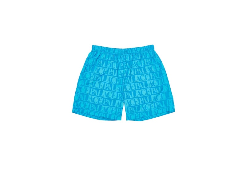 Palace Domino Print Swim Shorts Blue - SS22 Men's - GB