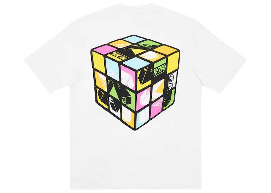 Pre-owned Palace Don't Be Square T-shirt White
