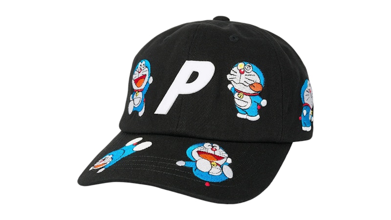 帽子 PALACE DORAEMON 6-PANEL BLACK Palace Doraemon 6-Panel Black - Autumn 2025 - Palace Community