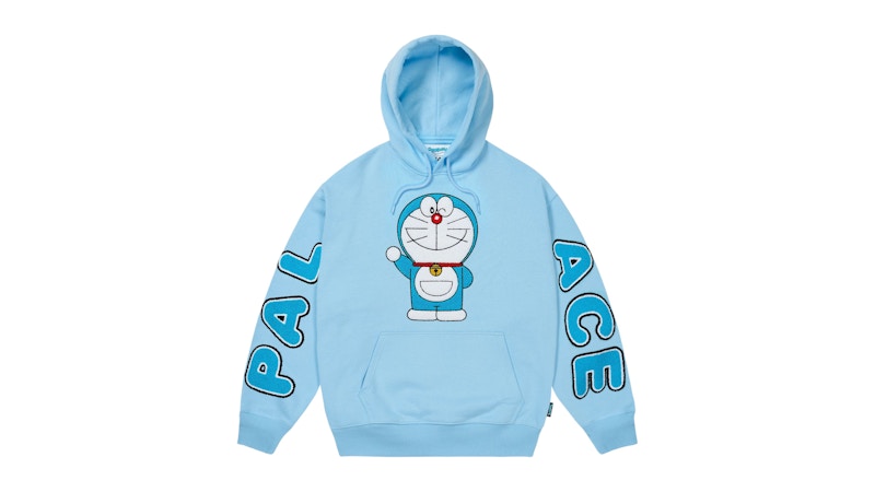 Pre-owned Palace Men's  Doraemon Hoodie In Blue