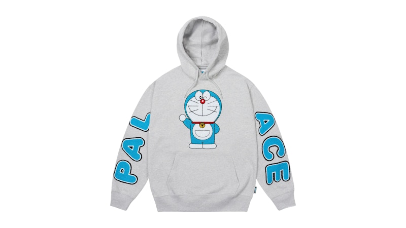 トップス PALACE Doraemon Hood \"Grey Marl\" PALACE Doraemon Hood Grey Marl M
