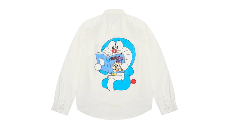 S PALACE DORAEMON T-SHIRT WHITE ドラえもん Palace Doraemon Shirt White Men's - FW25 - US