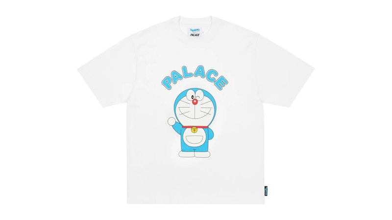 S PALACE DORAEMON T-SHIRT WHITE ドラえもん Palace Doraemon T-Shirt White Men's - FW25 - US
