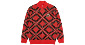 Palace Double Cross Knit Red