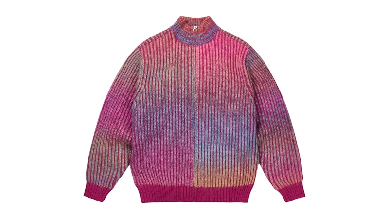 Pre-owned Palace Men's  Double Vision Knit In Purple