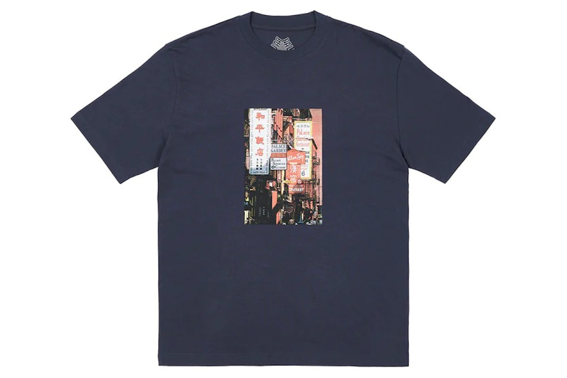 Pre-owned Palace Downtown T-shirt Navy