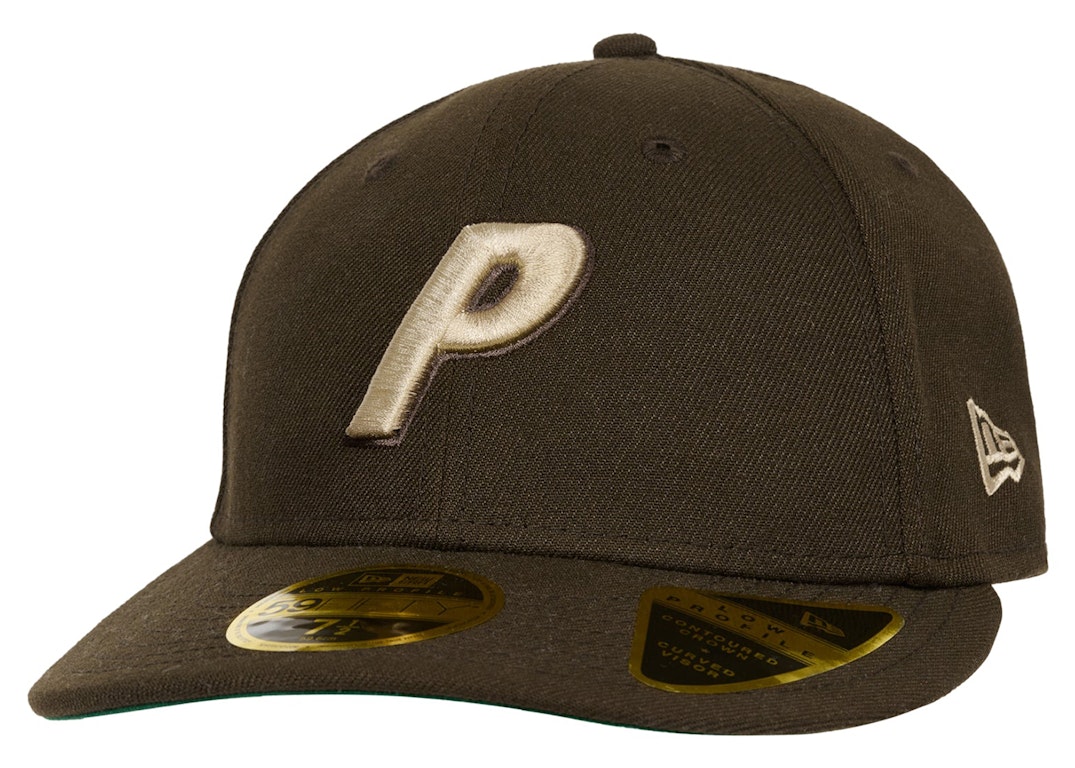 Pre-owned Palace Dragon P New Era Lp 59fifty Cap Brown
