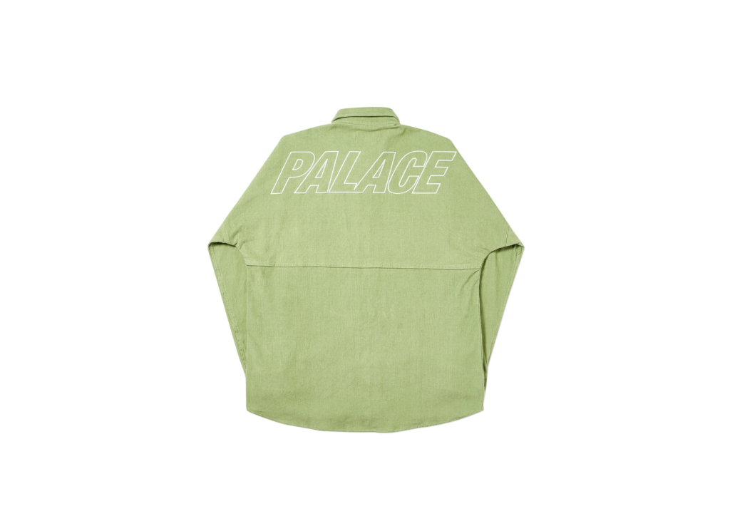 Palace Droppeth Heater Shirt Rust Men's - SS20 - US