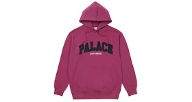 Palace Drop Shoulder Applique Hood Pink