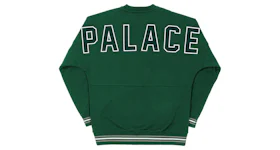 Palace Drop Shoulder College Crew Green