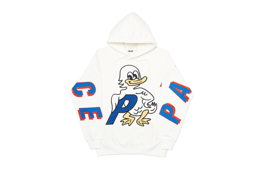 Palace Duck Out Hood White