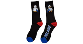 Palace Duck Out Sock Black