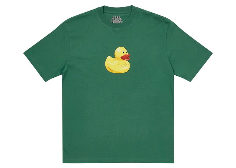 Pre-owned Palace Men's Ducky T-shirt In Green