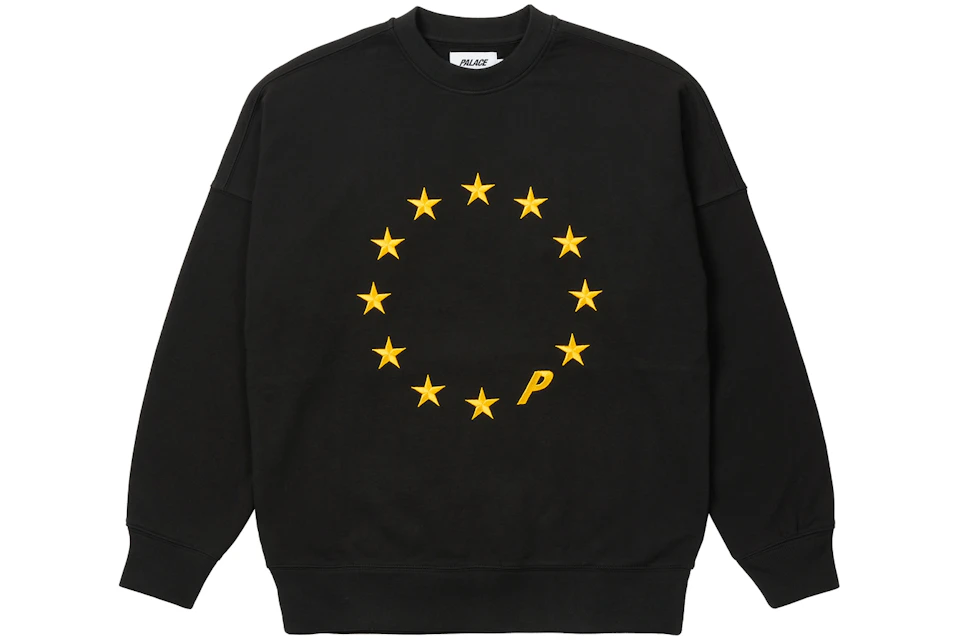 Palace EU-DON Crew Black