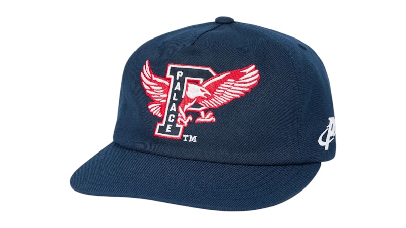 Palace Eagles Snapback à 5 panneaux, bleu marine