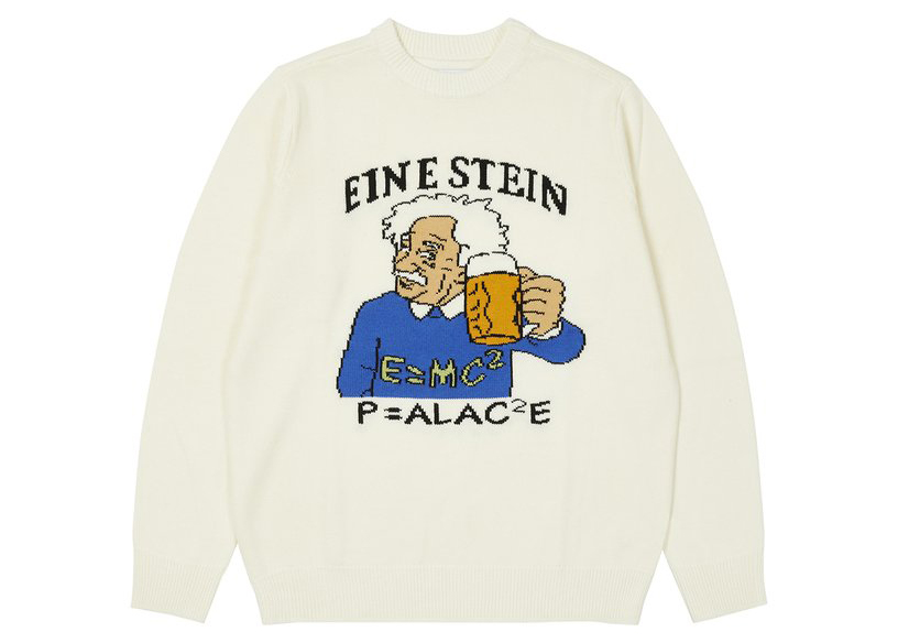 Palace Eine Stein Knit White Men's - US