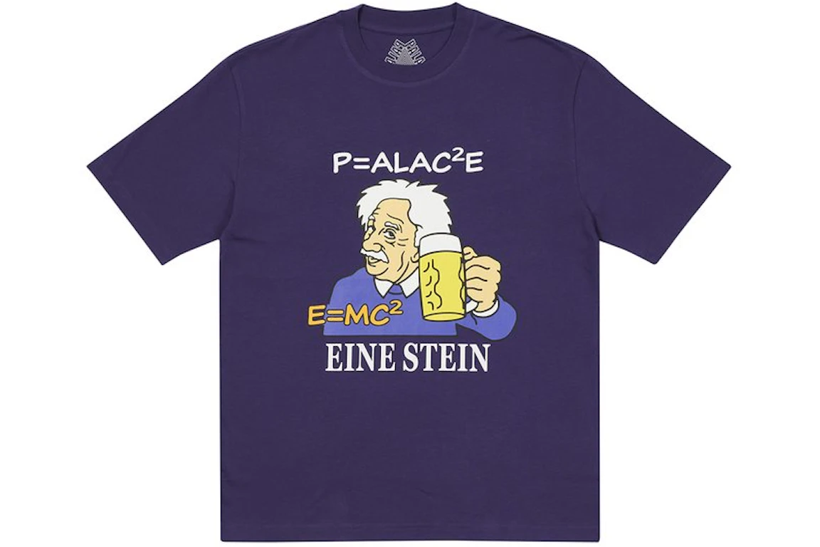 Palace Eine Stein T-shirt Purple