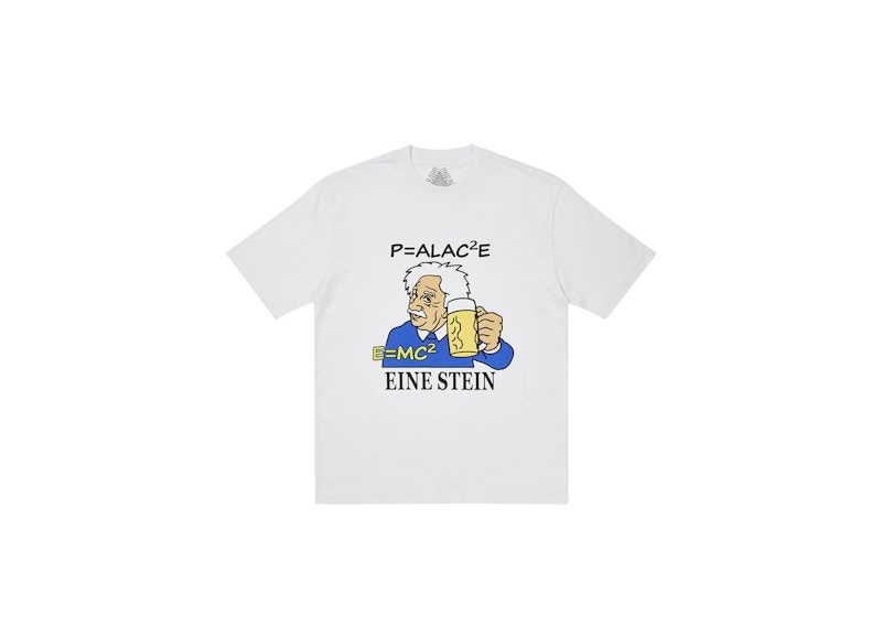 Palace Eine Stein T-shirt White Men's - FW21 - US