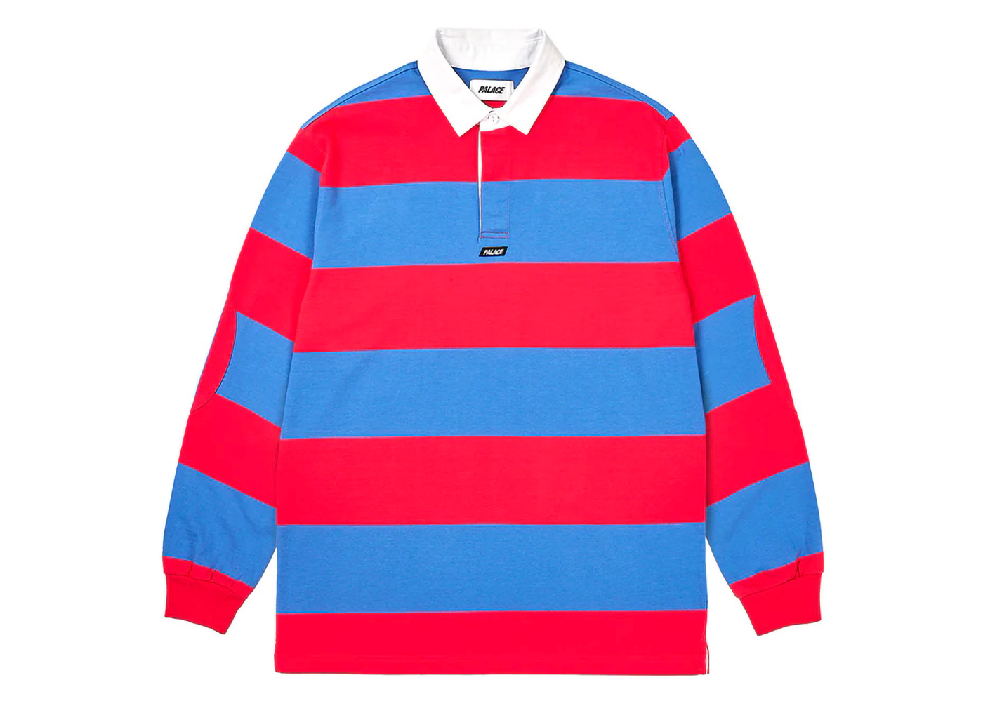 Palace Elbow Stripe Rugby Blue/Red Men's - SS24 - US
