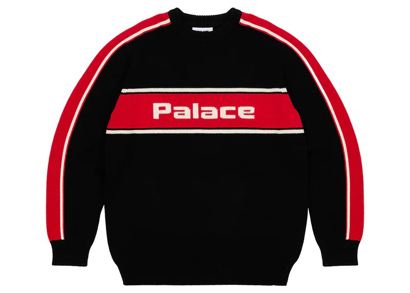 Palace Electronica Knit Black Men's - SS23 - US